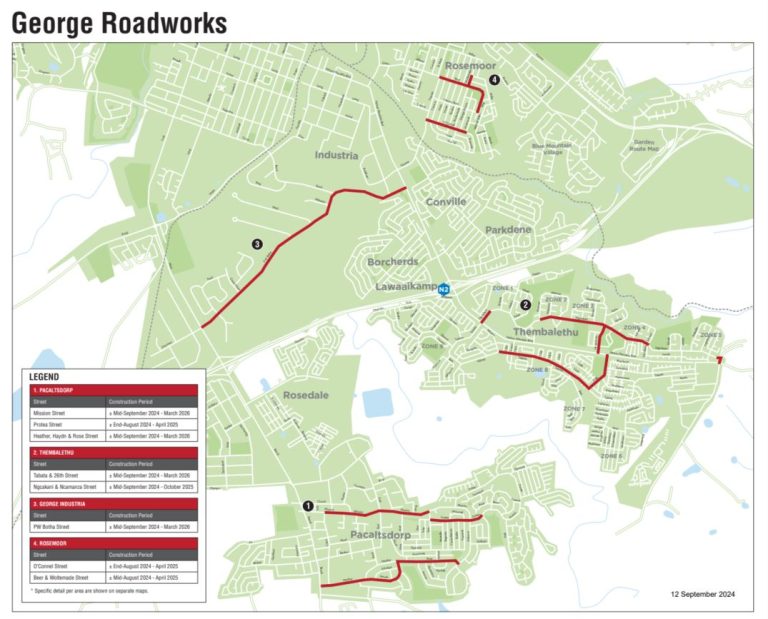 INFRASTRUCTURE AND ROADS UPGRADE FOR GEORGE
