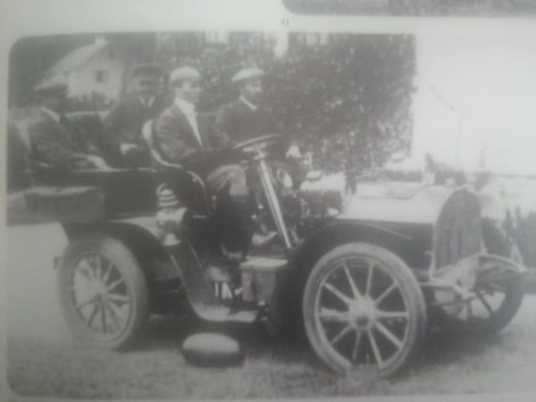 Suid-Afrika se eerste ernstige motorongeluk.