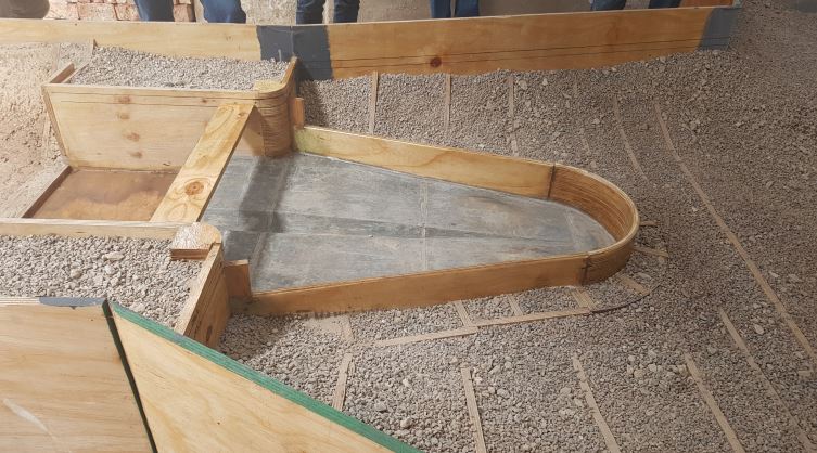 model spillway design