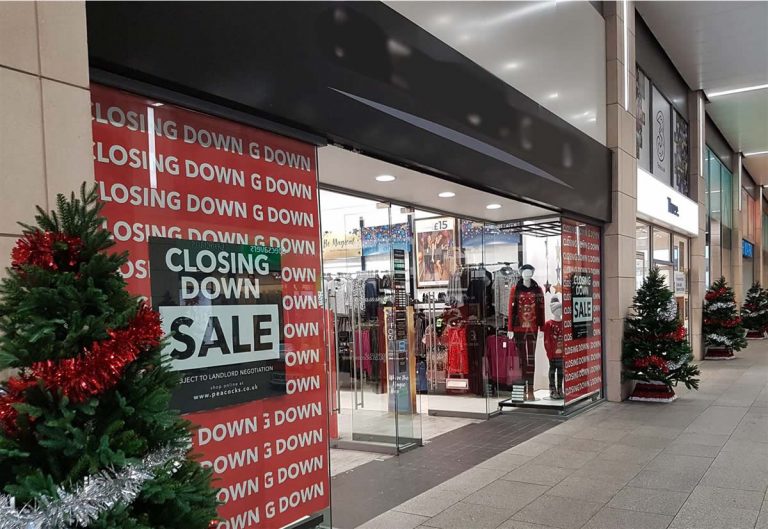 Impact of businesses closing down