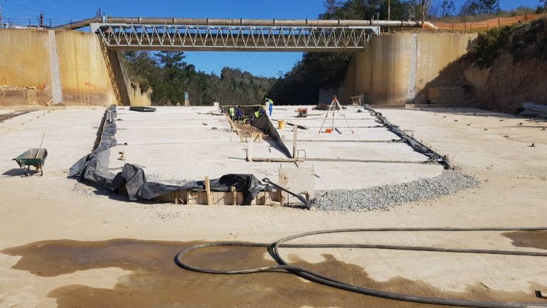 Raising of Garden Route Dam Wall 70% completed