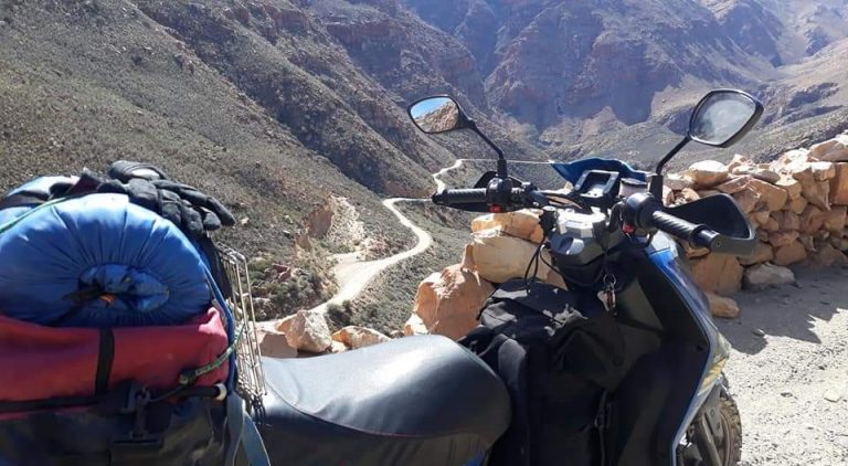 Karoo toe! Op ‘n SYM CROX 125