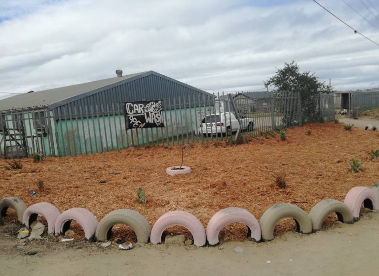 Thembalethu dumping site clean up before and after cleaning