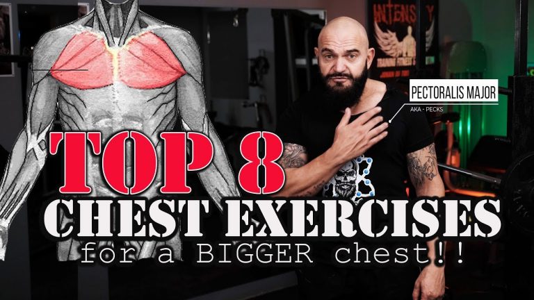 TOP 8 Exercises for a BIGGER Chest,