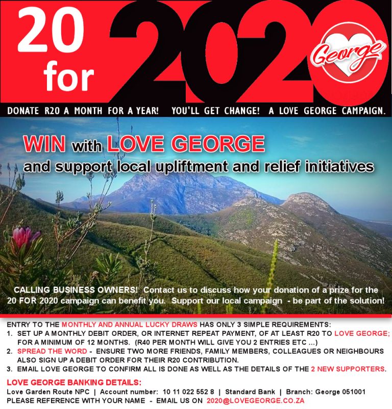 Enter the 20 FOR 2020 lucky draws