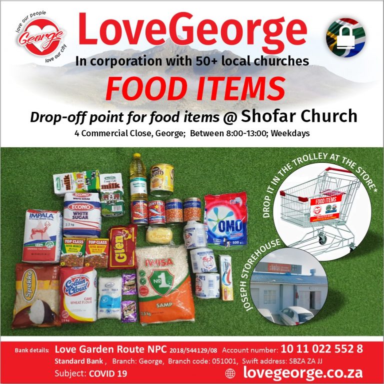 Please donate food items