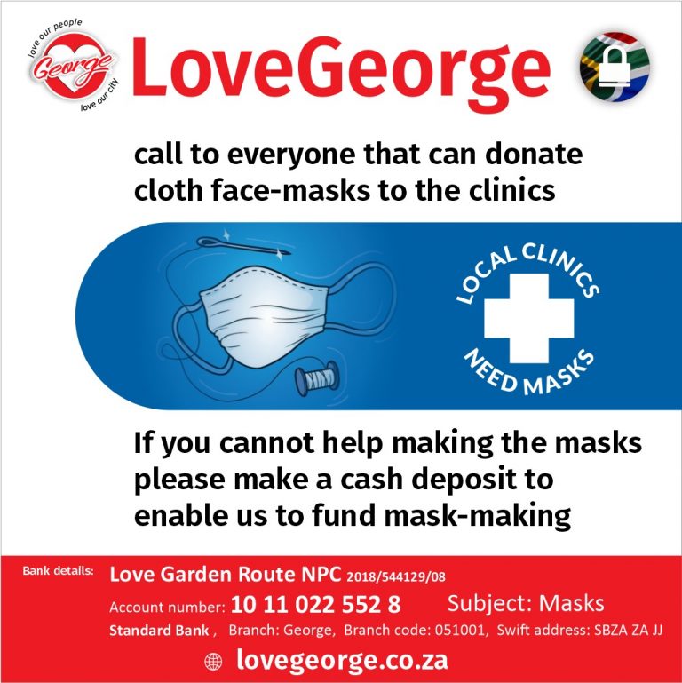 Urgent need for masks