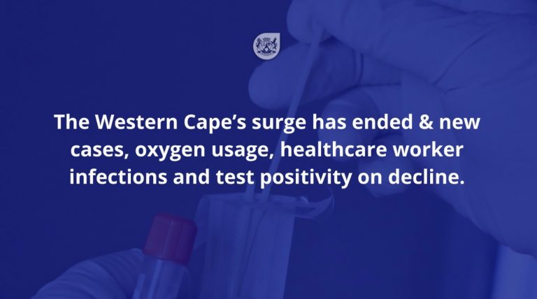 The Western Cape has passed