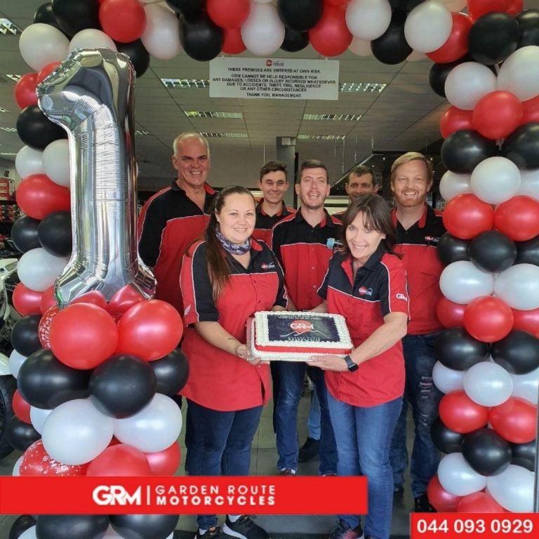 Garden Route Motorcycles celebrates 1 year!