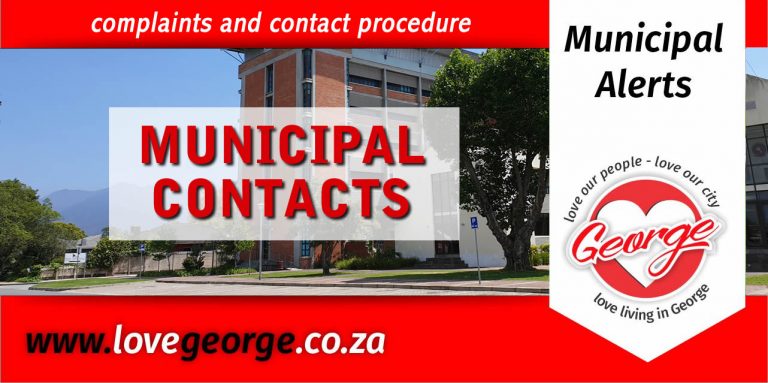 Communication procedures for George Municiality