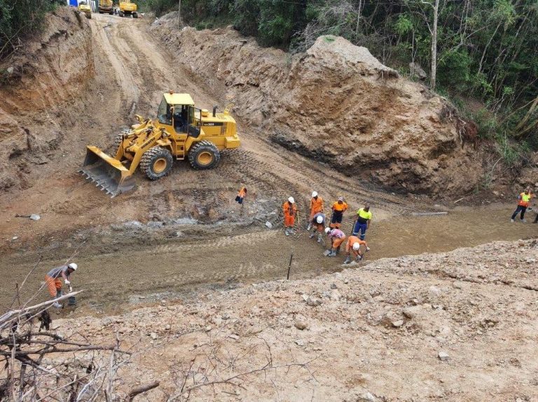 Madiba Drive Repair Progress