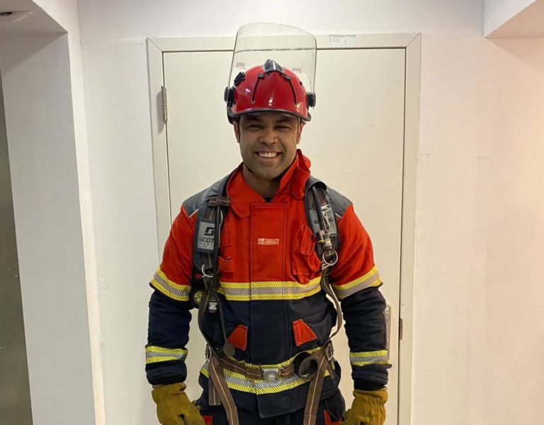 GRDM Senior Firefighter delivers sterling performance at TFA Competition in Saudi Arabia