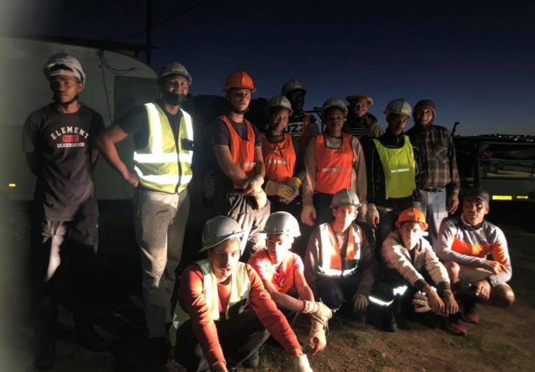 Shackbuilder in Groot-Brak